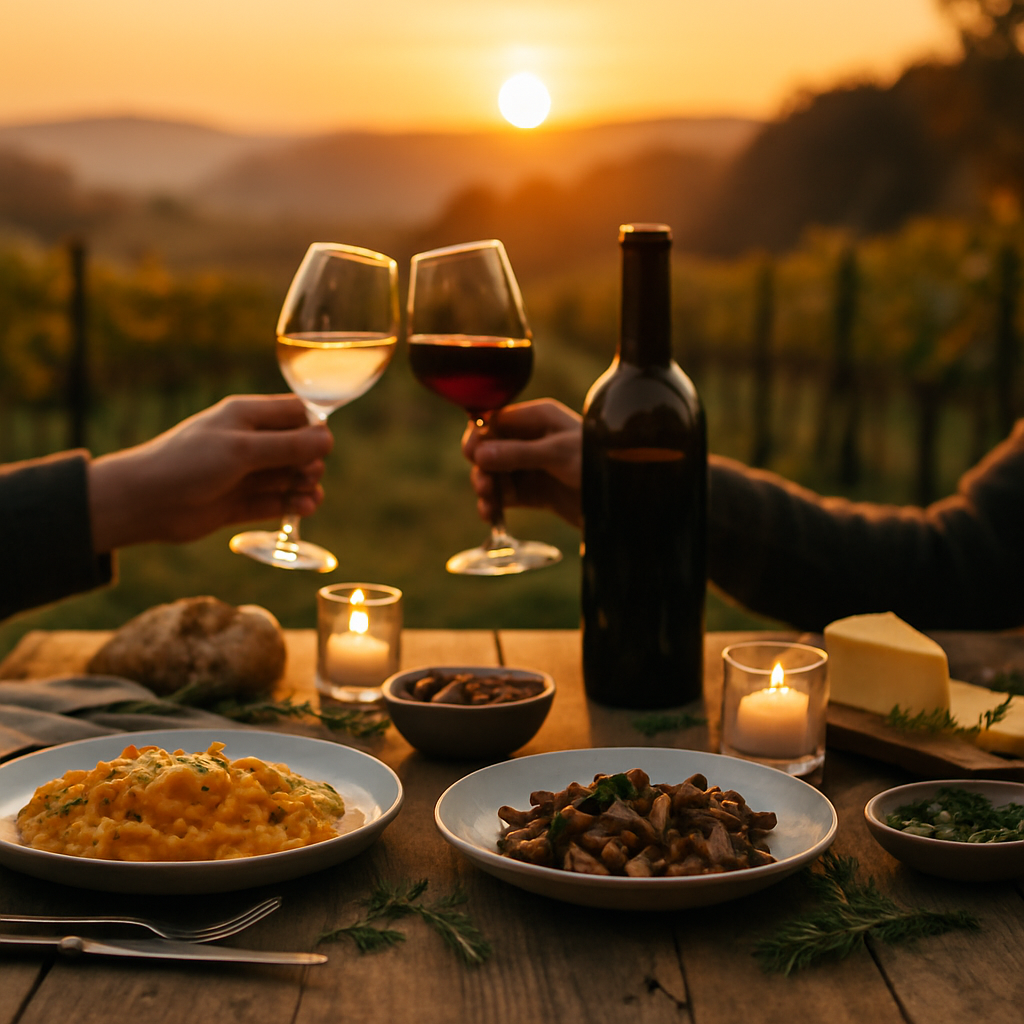 Saisonale Speisen & Weinpaarung bei Santa Rita Cellars